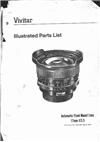 Vivitar 17/3.5 manual. Camera Instructions.